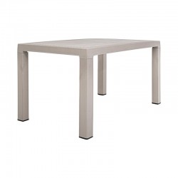 ΤΡΑΠΕΖΙ ΕΞΟΧΗΣ Fylliana Baltic ΜΠΕΖ ΧΡΩΜΑ 120x70x75εκ