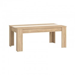 ΤΡΑΠΕΖΙ ΣΑΛΟΝΙΟΥ MARENGO SONOMA/OPAQUE WHITE 112x65x46εκ