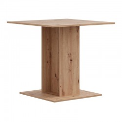 ΤΡΑΠΕΖΙ ΤΡΑΠΕΖΑΡΙΑΣ CAPUA ARTISAN OAK ΧΡΩΜΑ 80x80x76εκ