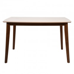 ΤΡΑΠΕΖΙ ΤΡΑΠΕΖΑΡΙΑΣ Fylliana Max S 138x80x75εκ MACCHIATO