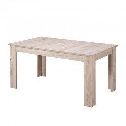 ΤΡΑΠΕΖΙ ΤΡΑΠΕΖΑΡΙΑΣ Oscar TS 160 GREY OAK 160,5x90x76,5εκ