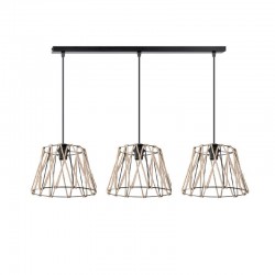 ΤΡΙΦΩΤΟ Fylliana 5460 ΜΑΥΡΟ E27 50x30x120εκ sls