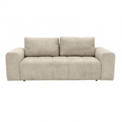 ΤΡΙΘΕΣΙΟΣ ΚΑΝΑΠΕΣ Fylliana Carmen ΚΡΕΜ ΥΦΑΣΜΑ 226x102x89εκ