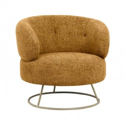 ΥΦΑΣΜΑΤΙΝΗ ΠΟΛΥΘΡΟΝΑ Fylliana Geena ΜΟΥΣΤΑΡΔΙ ΥΦΑΣΜΑ 81x81x81εκ