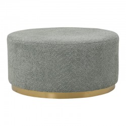 ΥΦΑΣΜΑΤΙΝΟ ΣΤΡΟΓΓΥΛΟ ΣΚΑΜΠΟ Fylliana 22283 MINT ΧΡΩΜΑ ΜΕ ΧΡΥΣΗ ΒΑΣΗ 80x80x41εκ