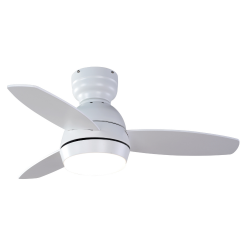 ΑΝΕΜΙΣΤΗΡΑΣ ΟΡΟΦΗΣ CF-3618 MATT WHITE 92CM ΜΕ LED ΦΩΣ ΚΑΙ ΤΗΛΕΧΕΙΡΙΣΤΗΡΙΟ DC MOTOR 55W